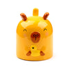 Taza 3D amarilla de cerámica con diseño de capibara