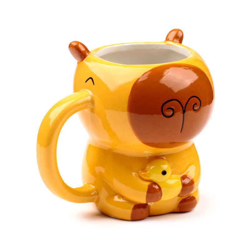 Taza 3D de cerámica con diseño de capibara PUCKATOR