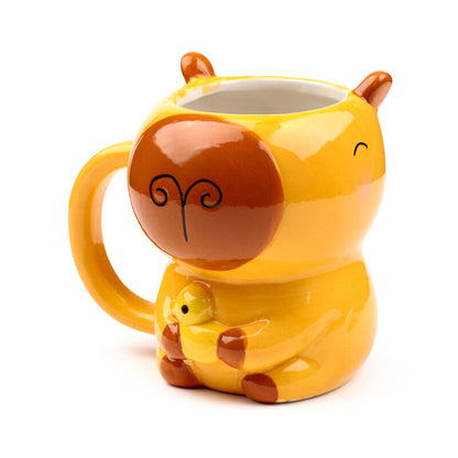 Taza 3D de cerámica con diseño de capibara PUCKATOR - 3