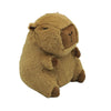 Peluche tope de puerta con forma de capibara marrón