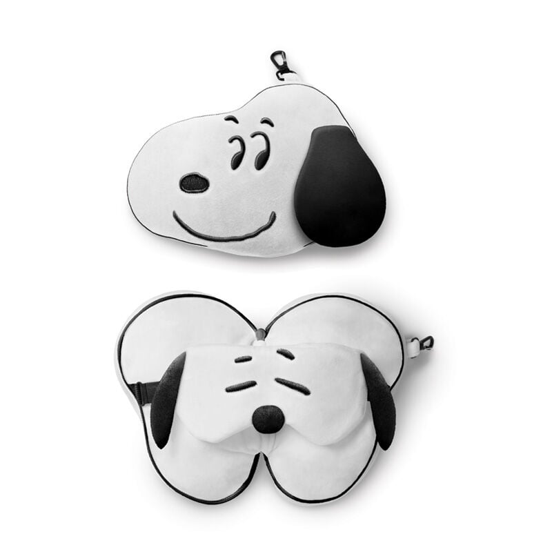 Almohada de viaje con antifaz Snoopy Relaxeazzz