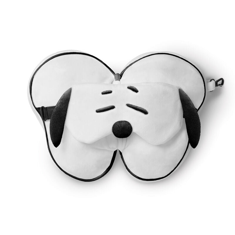 Almohada de viaje con antifaz Snoopy Relaxeazzz - 2