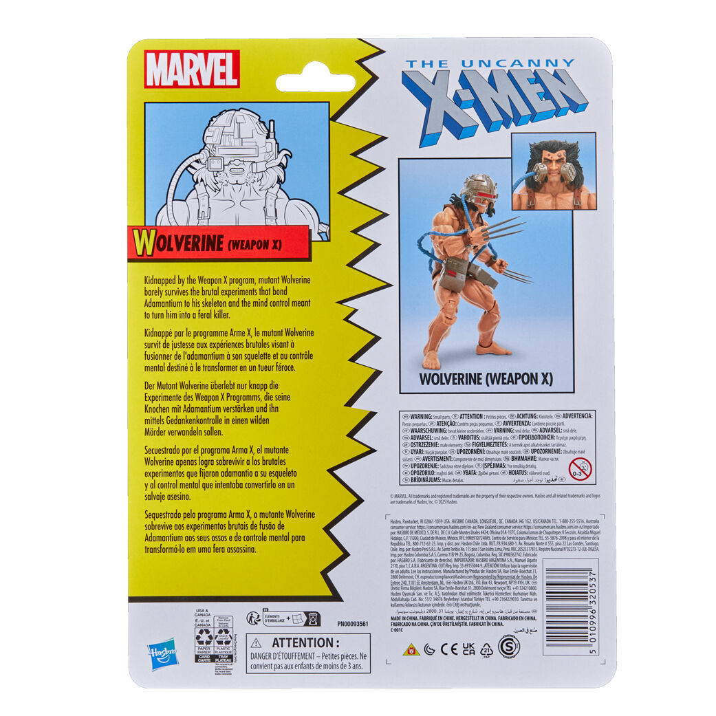 Figura articulada de Wolverine Weapon X con casco y garras - 11