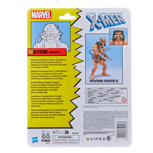 Figura articulada de Wolverine Weapon X con casco y garras - 11
