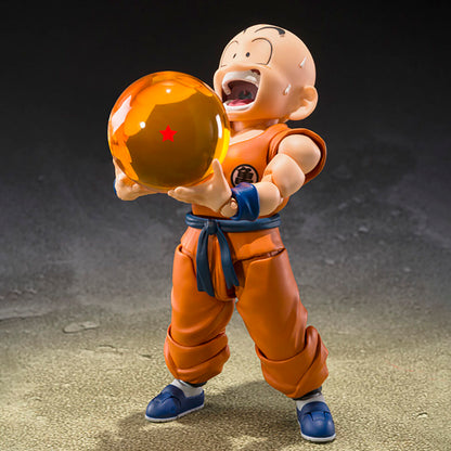 Figura articulada S.H.Figuarts de Krillin con uniforme naranja - 3