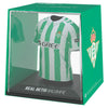 Figura mini de camiseta del Real Betis en estuche transparente