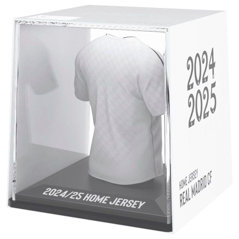 Figura mini camiseta blanca del Real Madrid en estuche transparente - 2