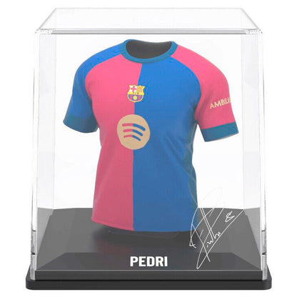 Figura mini de la camiseta de Pedri del FC Barcelona en estuche transparente - 3