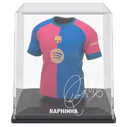 Figura mini de la camiseta de Raphinha del FC Barcelona en estuche - 3