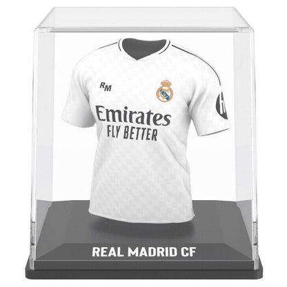 Figura mini camiseta blanca del Real Madrid en estuche transparente - 3