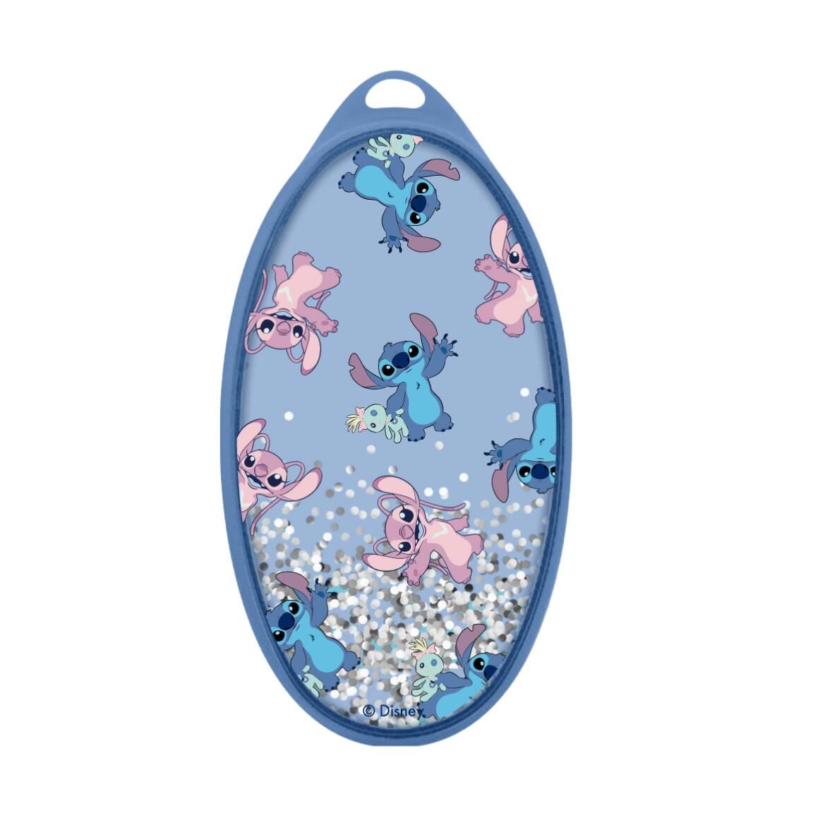 Cepillo desenredante azul de Stitch y Angel Disney