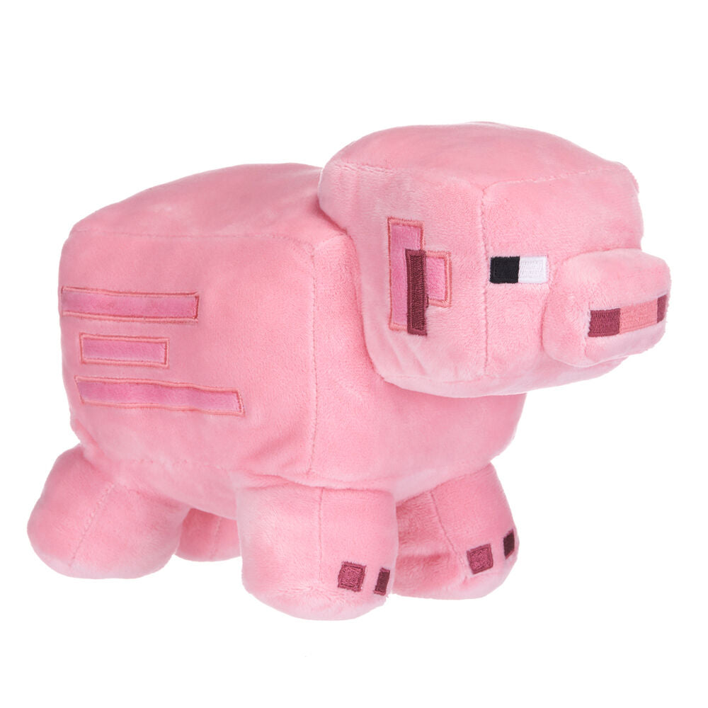 Peluche rosa del Cerdo de Minecraft de 26 cm