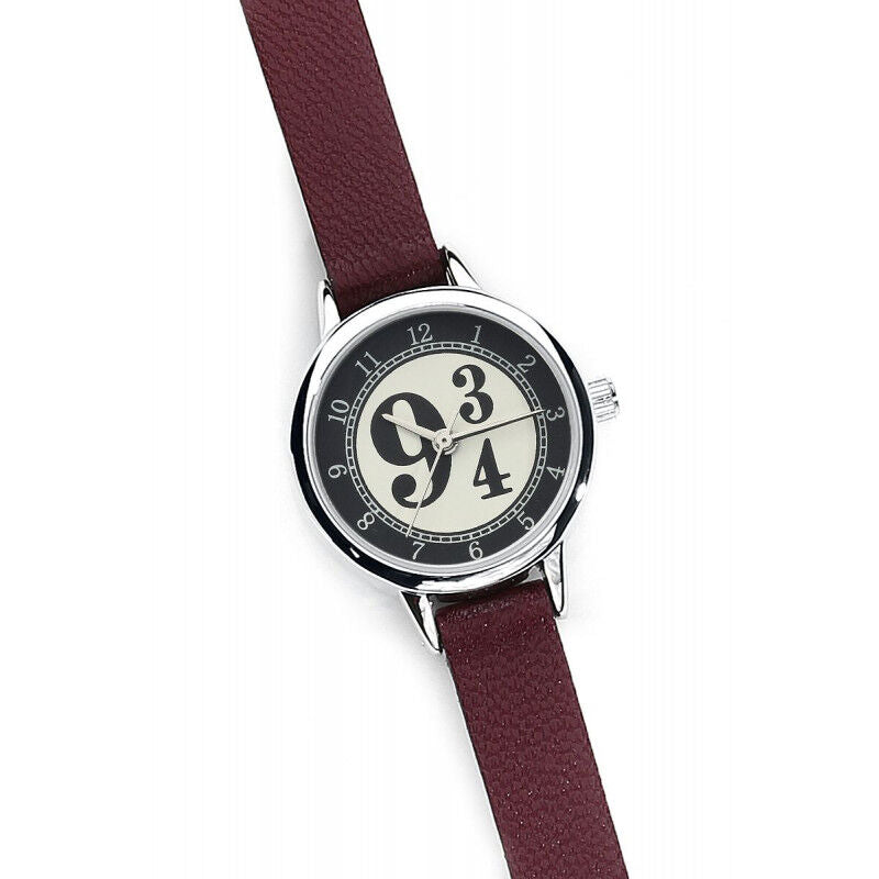 Reloj Harry Potter Platform 9 3/4 con correa burdeos - 2