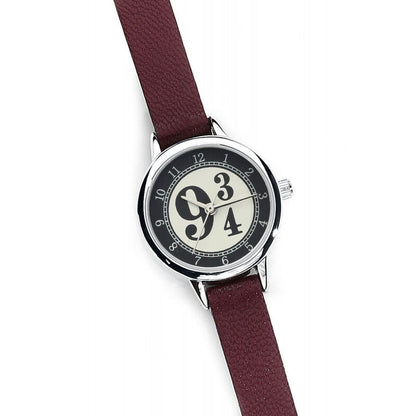 Reloj Harry Potter Platform 9 3/4 con correa burdeos - 2