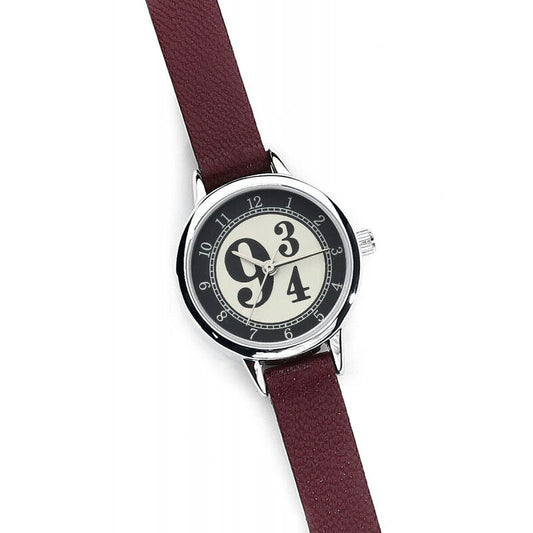 Reloj Harry Potter Platform 9 3/4 con correa burdeos - 2