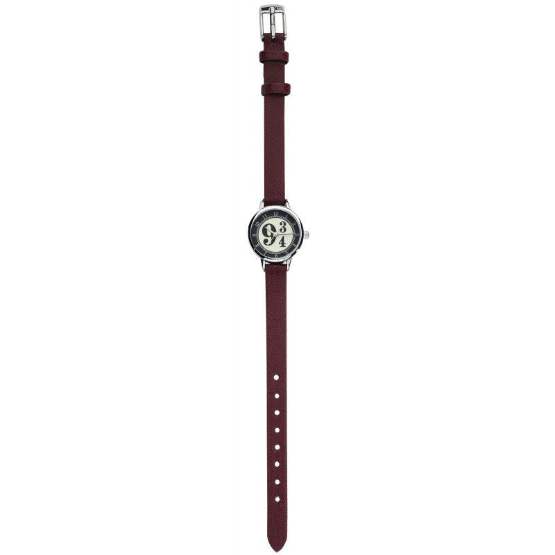 Reloj Harry Potter Platform 9 3/4 con correa burdeos - 3