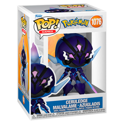 Figura Funko POP! de Ceruledge con máscara y hojas de energía - 2
