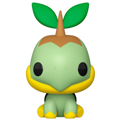 Figura Funko POP! de Turtwig en verde y amarillo