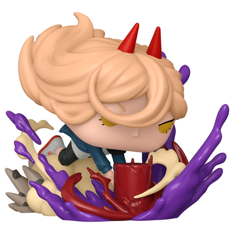 Figura FUNKO POP! Deluxe de Power de Chainsaw Man con martillo de sangre