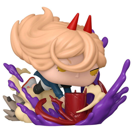 Figura FUNKO POP! Deluxe de Power de Chainsaw Man con martillo de sangre