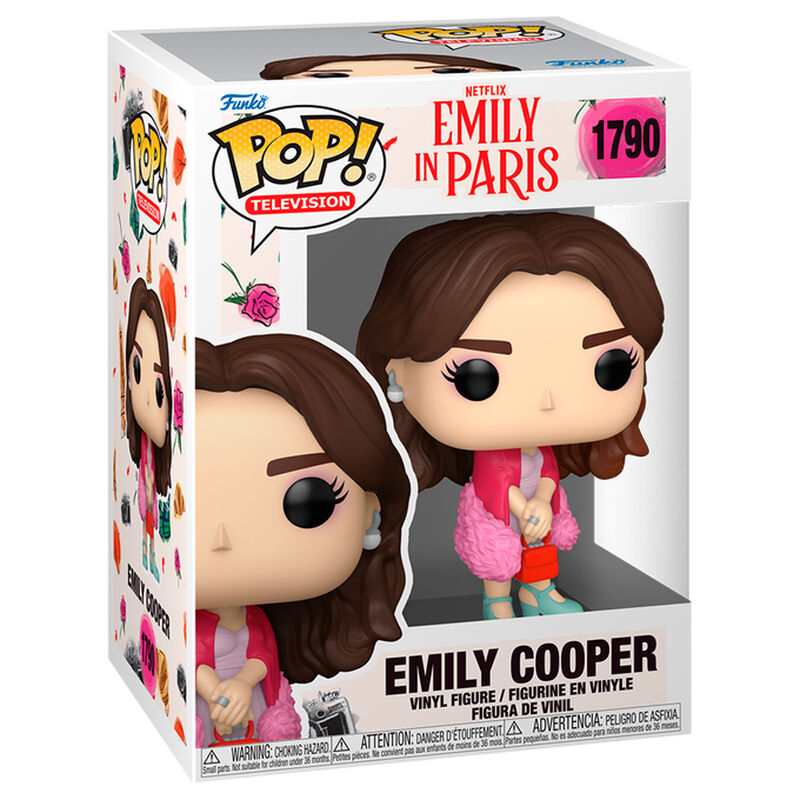 Figura Funko POP! de Emily Cooper con chaqueta rosa y bolso rojo - 2