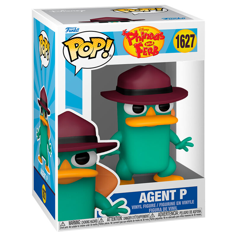 Figura Funko POP de Agent P con sombrero burdeos - 2