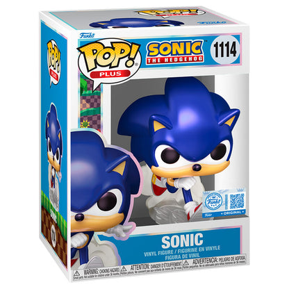 Figura Funko POP! Plus de Sonic corriendo con efecto de movimiento - 2