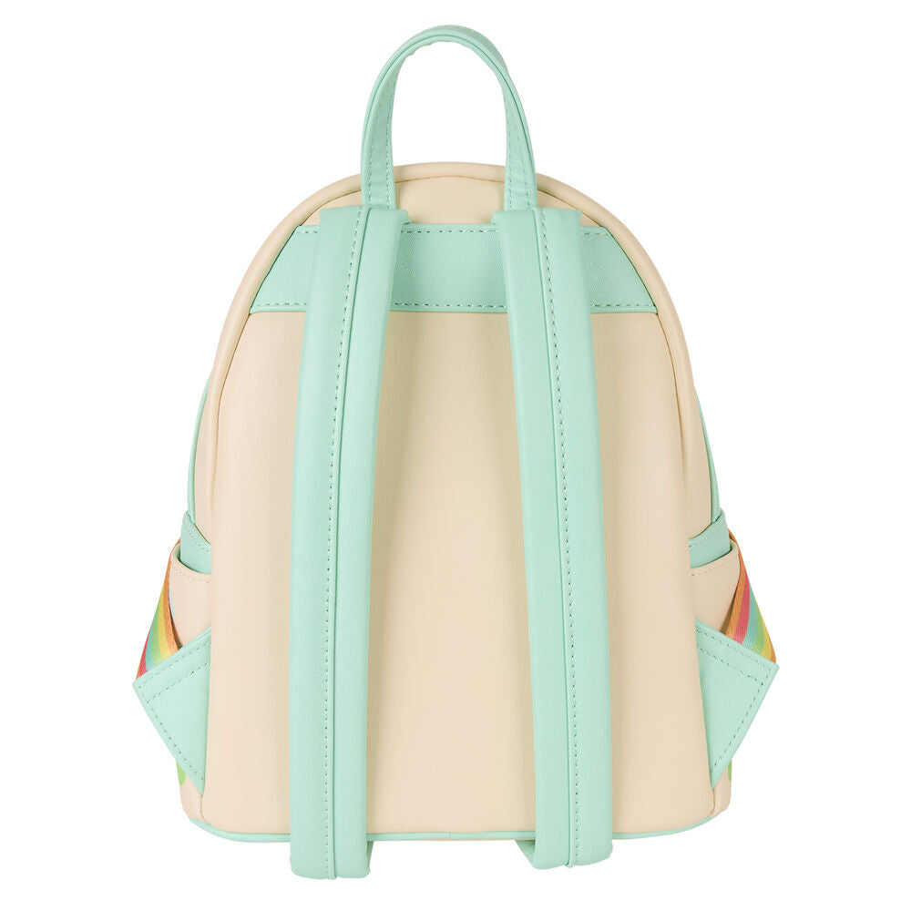 Mochila Loungefly Trolls Retro con arcoíris y dos personajes - 2