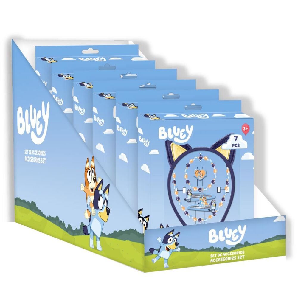 Set de accesorios Bluey CERDÁ con diadema, pinzas y complementos - 2