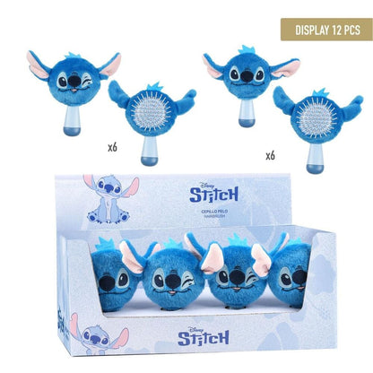 Cepillo para el pelo azul con diseño de Stitch Disney