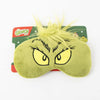 Máscara de gel para ojos verde con diseño de El Grinch