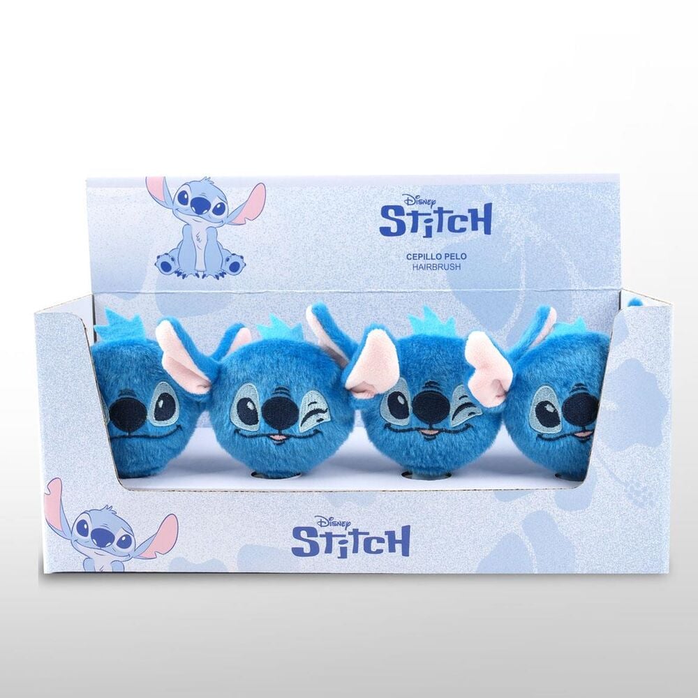 Cepillo para el pelo azul con diseño de Stitch Disney - 4