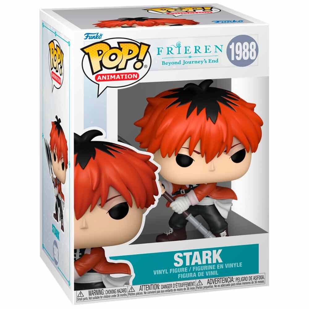 Figura Funko POP! de Stark con cabello rojo y arma de asta - 2