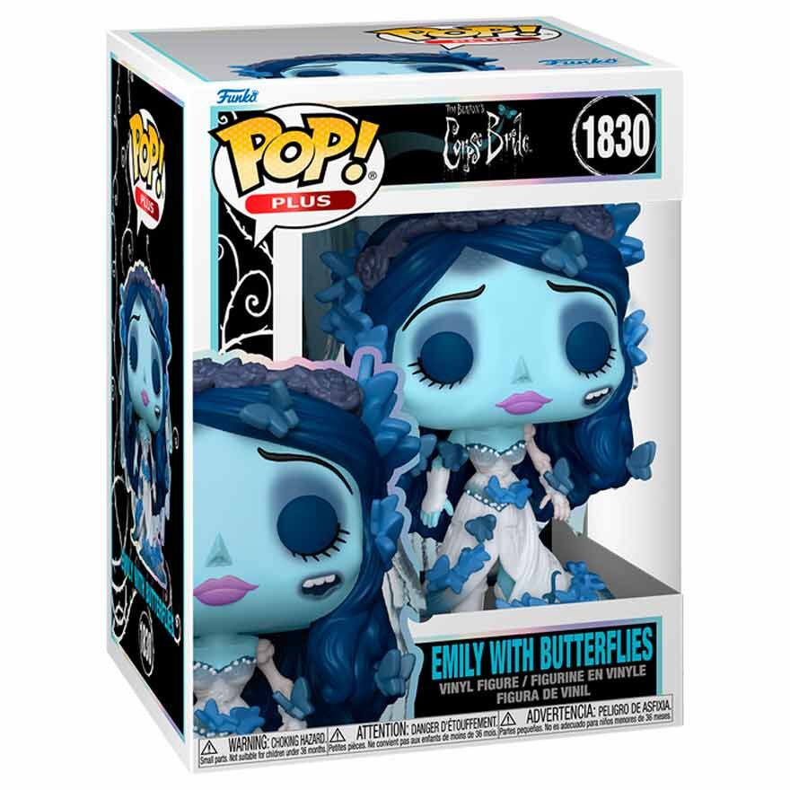 Figura Funko POP Plus de Emily con mariposas azules - 2