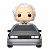 Figura Funko POP! Rides Deluxe de Doc conduciendo la máquina del tiempo