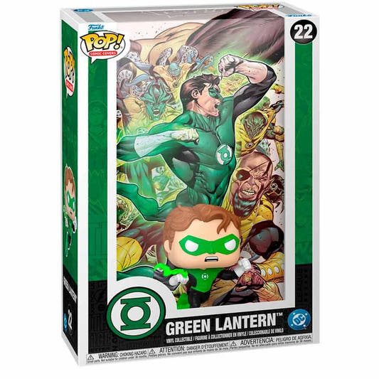 Figura Funko POP! Comic Covers de Linterna Verde número 22 en caja ilustrada