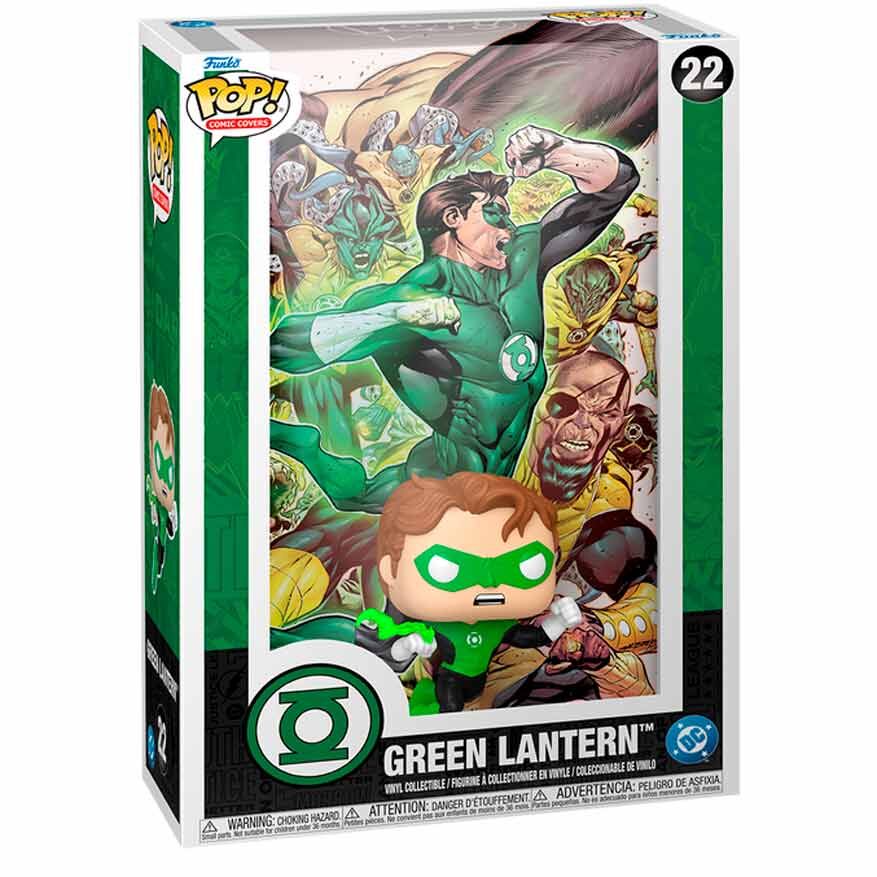 Figura Funko POP! Comic Covers de Linterna Verde número 22 en caja ilustrada