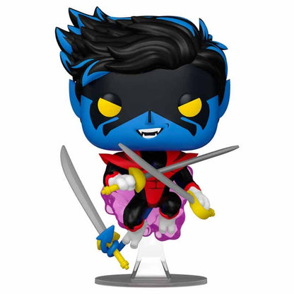 Figura Funko POP! de Nightcrawler de X-Men '97 con dos espadas