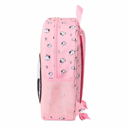 Mochila rosa 3D de Snoopy SAFTA - 3