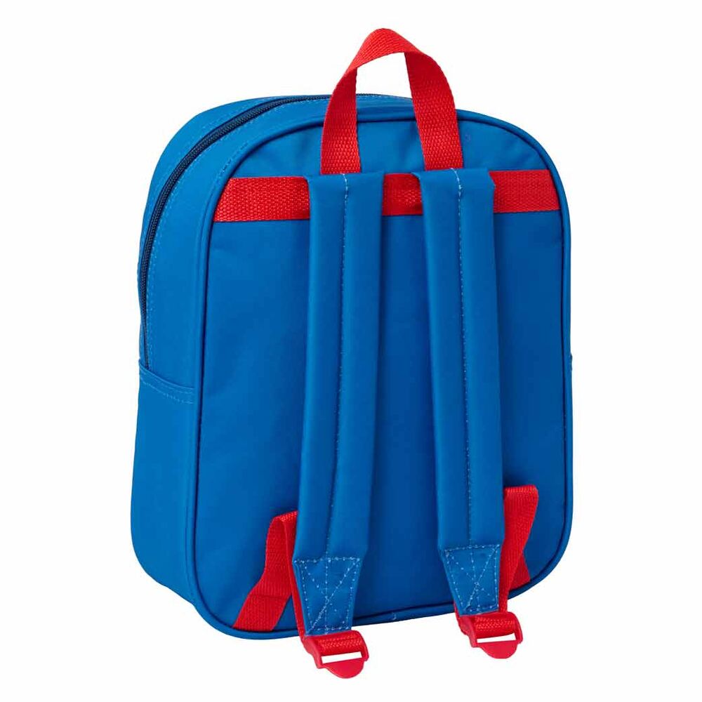 Mochila azul de Superman DC Comics con escudo 3D - 2