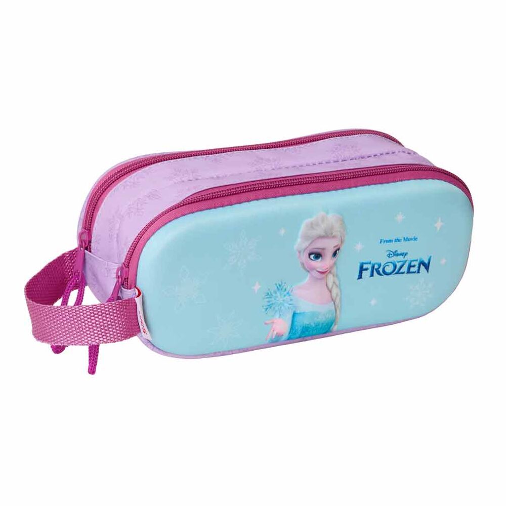 Portatodo doble 3D Frozen Disney con Elsa y asa lateral