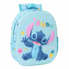 Mochila 3D azul de Stitch Disney con diseño Aloha
