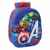 Mochila 3D de Los Vengadores con Hulk, Iron Man y Capitán América