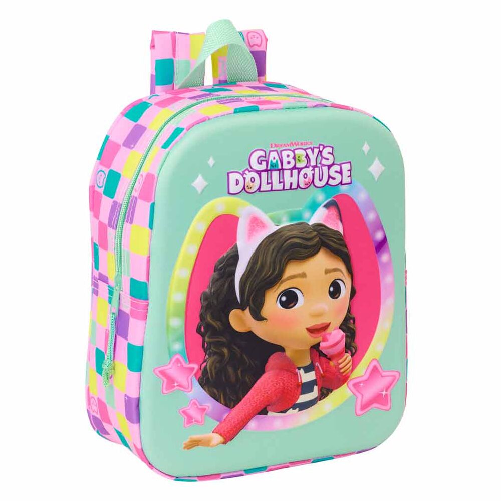 Mochila 3D infantil de La Casa de Muñecas de Gabby