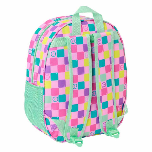 Mochila 3D de La Casa de Muñecas de Gabby en verde menta - 2