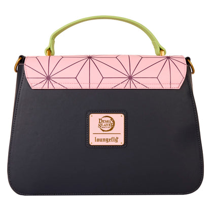 Bolso bandolera rosa de Nezuko Kamado Demon Slayer Loungefly - 3