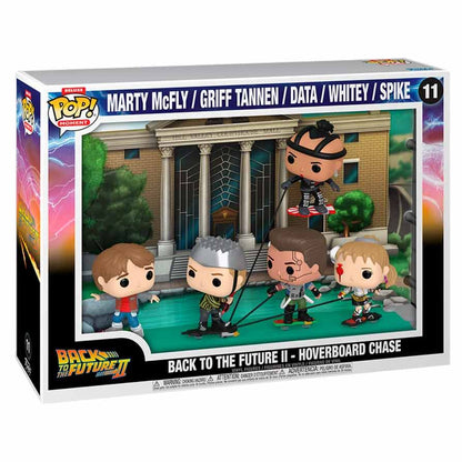 FUNKO POP! Moments Deluxe Regreso al Futuro II Hoverboard Chase