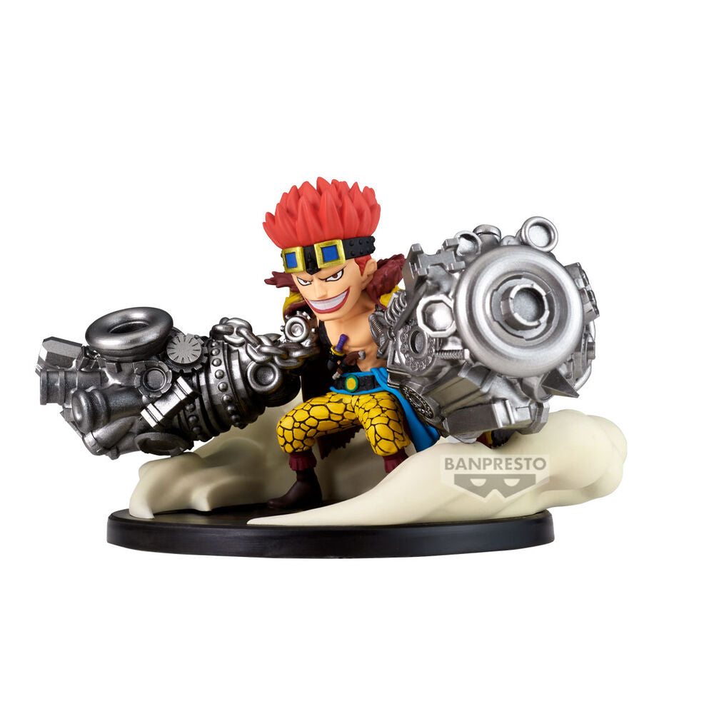 Figura de Eustass Kid de One Piece con brazos mecánicos