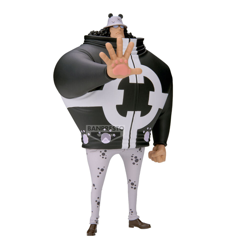 Figura de Bartholomew Kuma de One Piece con la mano extendida