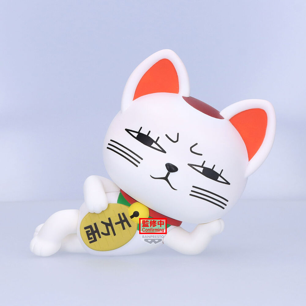 Figura de Turbo Granny de Dandadan con diseño felino blanco - 2